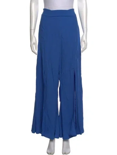 Pre-owned Alexis Wide Leg Pants In Blue