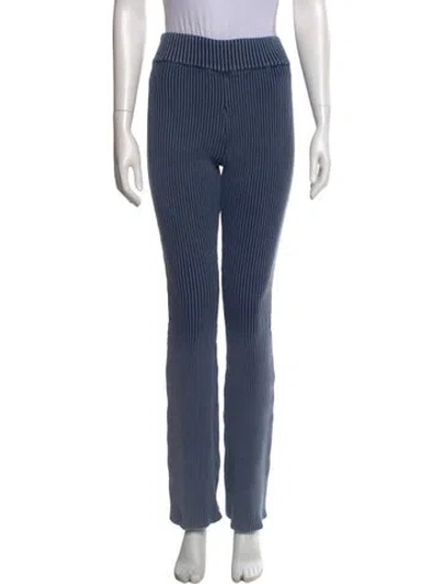 Pre-owned Alexis Wide Leg Pants In Blue