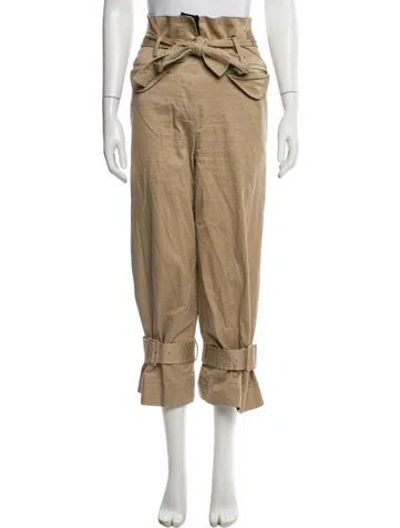 Pre-owned Alexis Wide Leg Pants In Green
