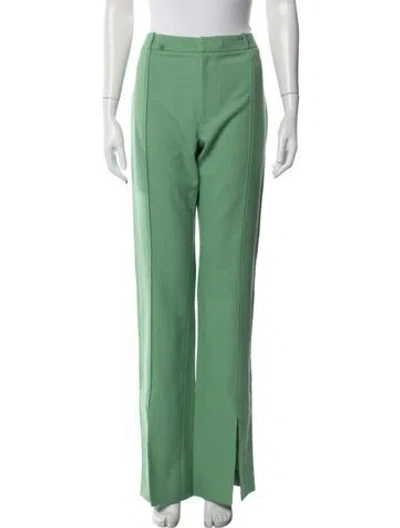 Pre-owned Alexis Wide Leg Pants In Green