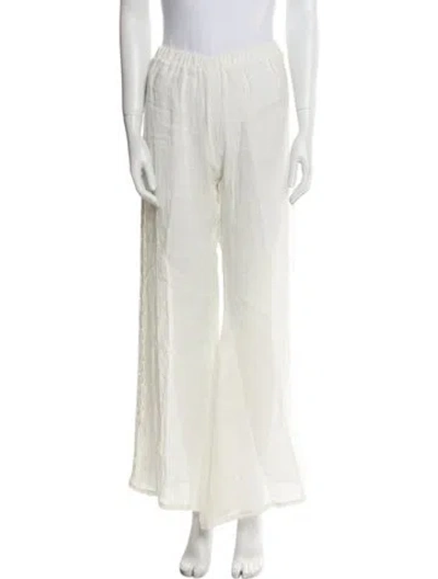 Pre-owned Alexis Wide Leg Pants In Neutral