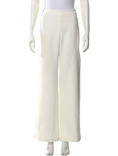 Pre-owned Alexis Wide Leg Pants In Neutral
