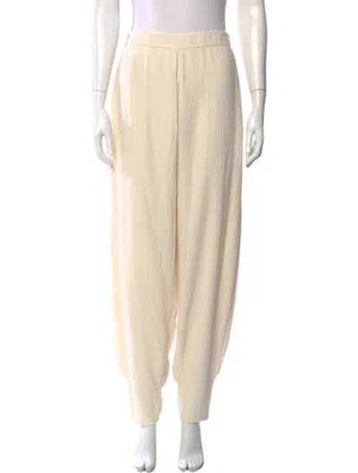 Pre-owned Alexis Wide Leg Pants In Neutrals