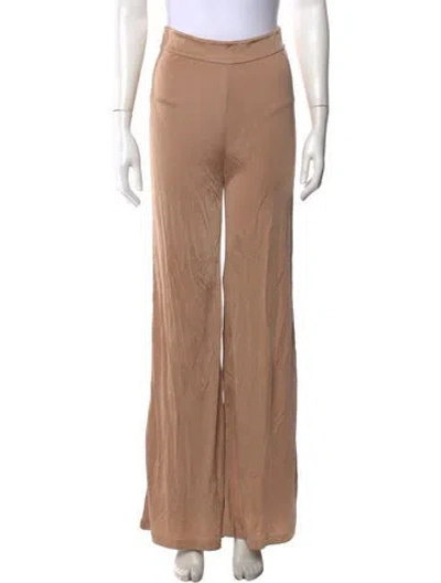 Pre-owned Alexis Wide Leg Pants In Neutrals