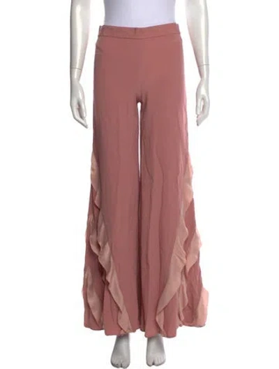 Pre-owned Alexis Wide Leg Pants In Neutrals