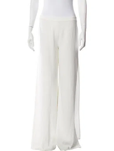 Pre-owned Alexis Wide Leg Pants In Neutrals