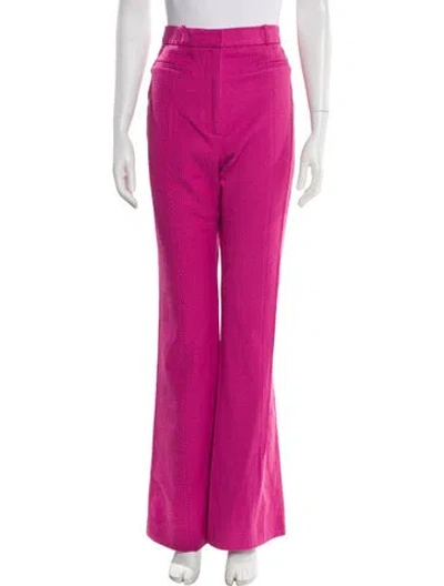 Pre-owned Alexis Wide Leg Pants In Pink