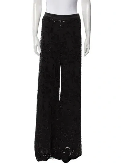 Pre-owned Alexis Wide Leg Pants W/ Tags In Black