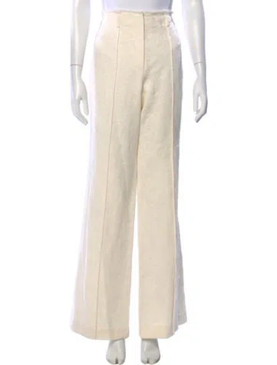 Pre-owned Alexis Wide Leg Pants W/ Tags In Neutral