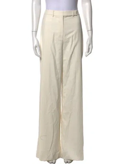 Pre-owned Alexis Wide Leg Pants W/ Tags In Neutrals