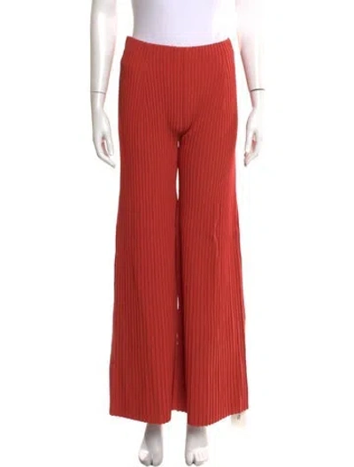 Pre-owned Alexis Wide Leg Pants W/ Tags In Orange