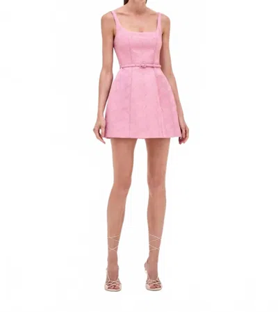 ALEXIS WOMEN'S BIJOUX DRESS IN ROSE ILLUSION