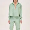 Alexis Emilion Relaxed Utility Pants In Green