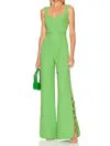 Alexis Women's Zila Jumpsuit In Clover In Green