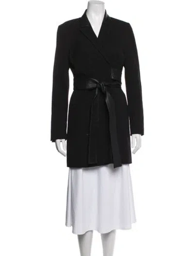 Pre-owned Alexis Wool Blazer In Black