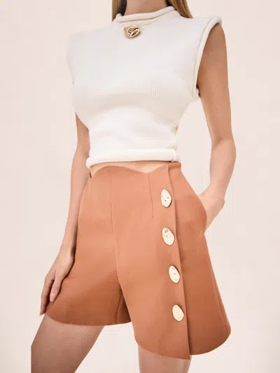 Alexis Xander Shorts Copperwood In Brown