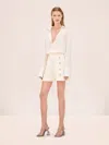 Alexis Xander Short In White