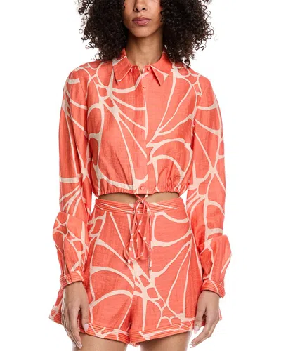 Alexis Yael Top In Orange