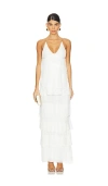 Alexis Yira Long Dress In White
