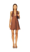 Alexis Zari Dress In Brown