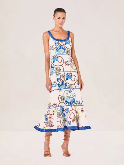 Alexis Zelda Dress In Blue