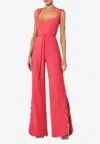 Alexis Zila Interlock Chain Jumpsuit In Pink