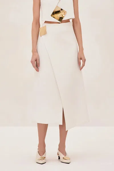 Alexis Zilai Skirt In Ivory