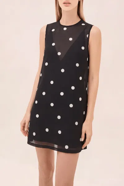 Alexis Zilez Dress In Black White