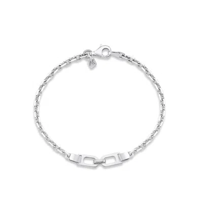 Aleyna Cebeci Jewelry Men's Clamp Bracelet Handmade Sterling Silver