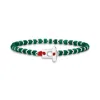 Aleyna Cebeci Jewelry Men's Green Jade Guardian Bracelet, Sterling Silver &  Jade Gemstone