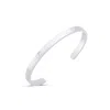 Aleyna Cebeci Jewelry Men's Simple Bracelet Sterling Silver Real Diamond