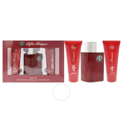 Alfa Romeo Men's Red Gift Set Fragrances 810876032438 In Red   /   Red. / Pink
