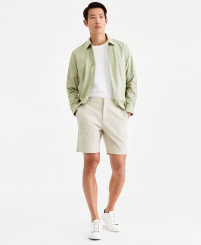 Alfani 8" Tech Shorts, Created For Macy's In White