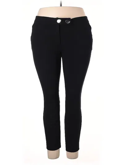 Pre-owned Alfani Active Pants In Black