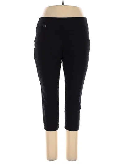 Pre-owned Alfani Active Pants In Black