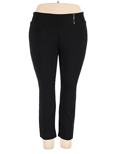 Pre-owned Alfani Active Pants In Black