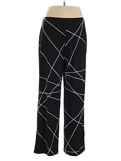 Pre-owned Alfani Active Pants In Black