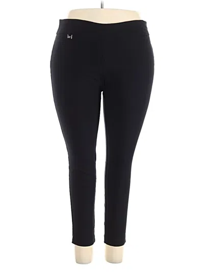 Pre-owned Alfani Active Pants In Black