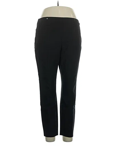 Pre-owned Alfani Active Pants In Black