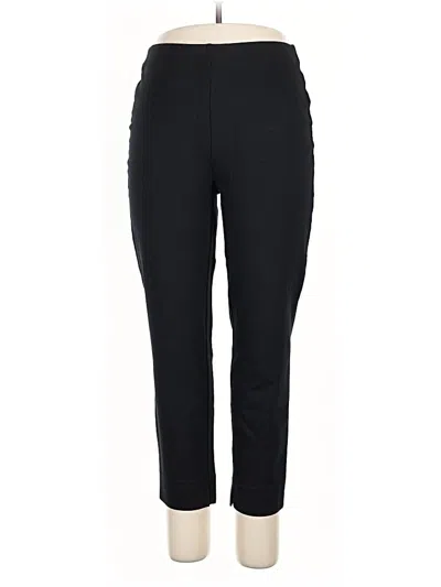 Pre-owned Alfani Active Pants In Black