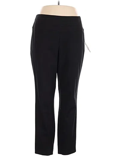 Pre-owned Alfani Active Pants In Black