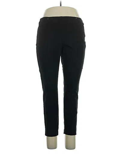 Pre-owned Alfani Active Pants In Black