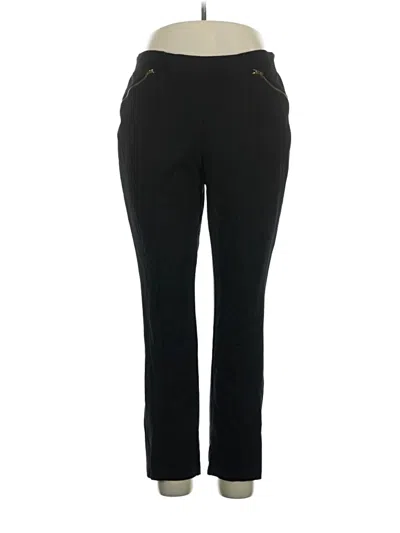 Pre-owned Alfani Active Pants In Black