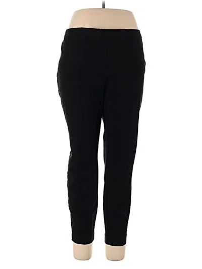 Pre-owned Alfani Active Pants In Black