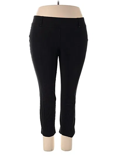 Pre-owned Alfani Active Pants In Black