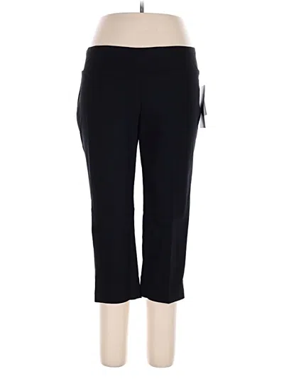 Pre-owned Alfani Active Pants In Black