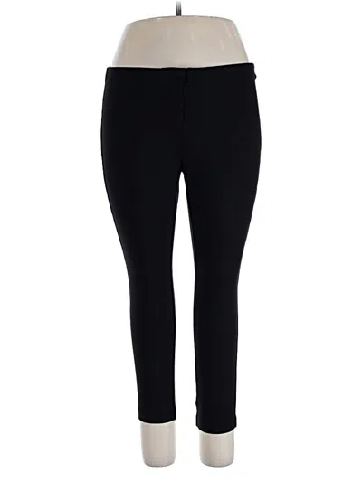 Pre-owned Alfani Active Pants In Black