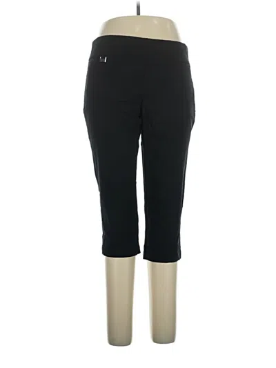 Pre-owned Alfani Active Pants In Black