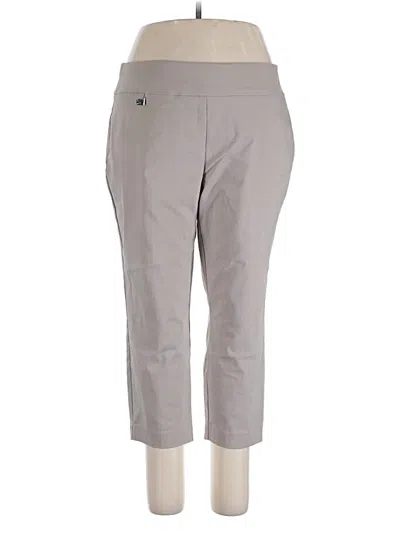 Pre-owned Alfani Active Pants In Gray