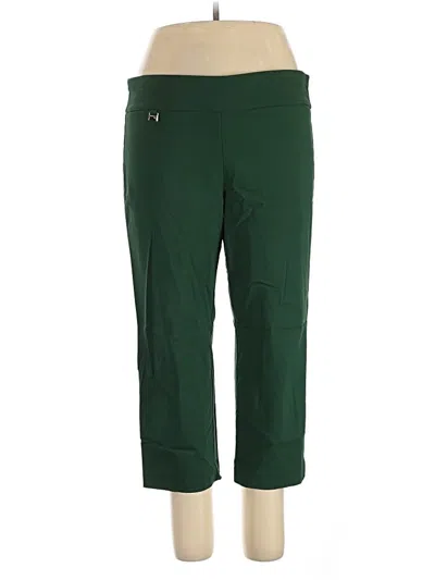 Pre-owned Alfani Active Pants In Green